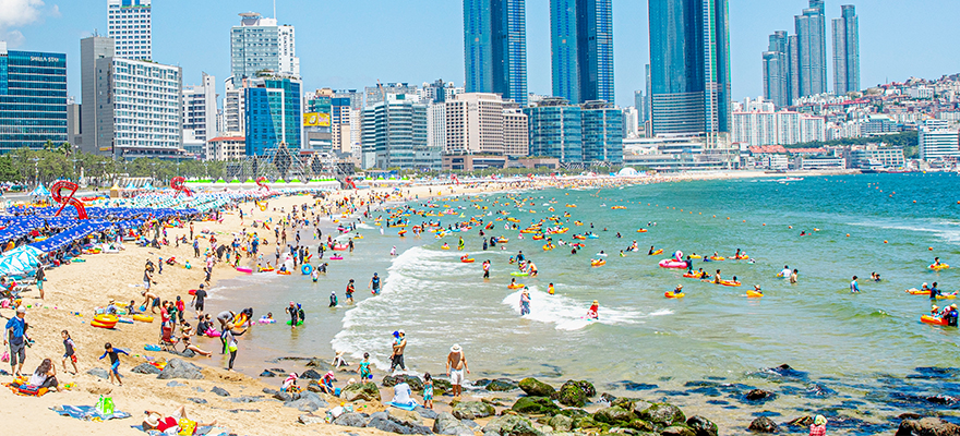 2024 Opening Dates for All Seven Public Beaches in Busan
